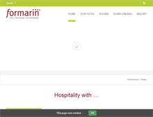 Tablet Screenshot of formarin.com